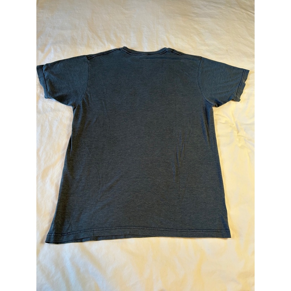 Marvel Comics Mens Captain America Shield Graphic T-Shirt Blue Size M - Picture 6 of 6